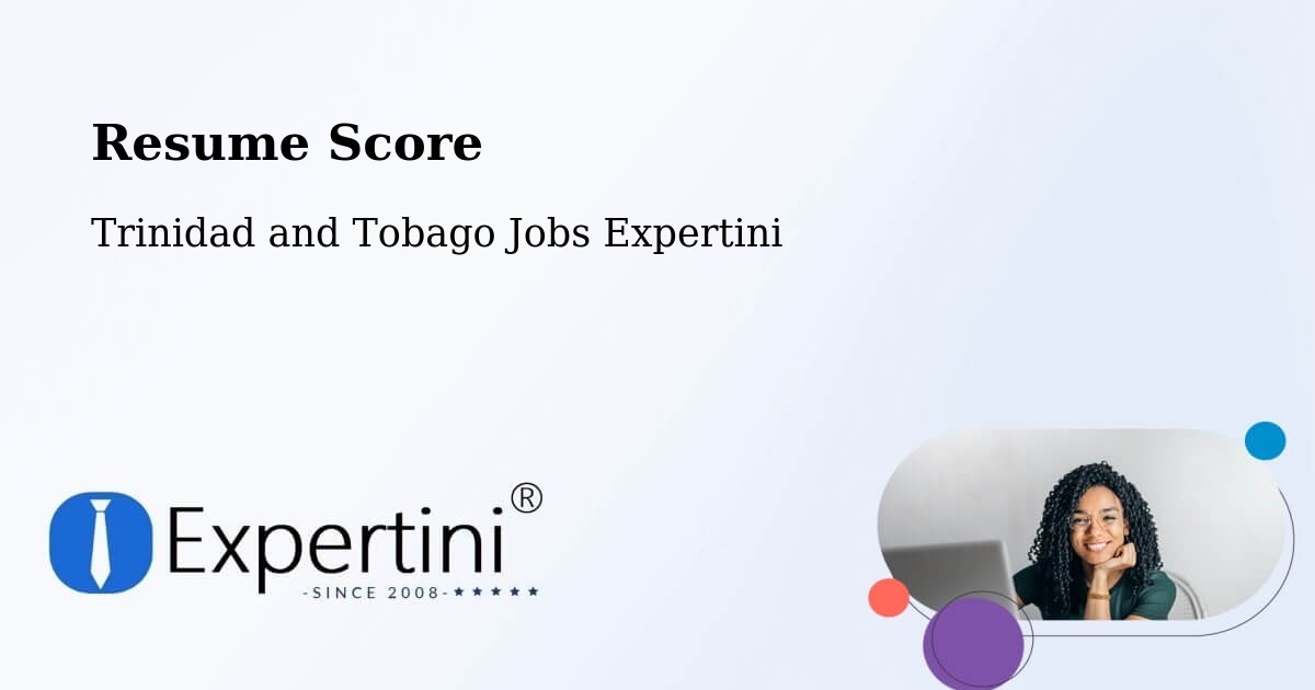 Resume Score & Job Description Match Tool – Trinidad and Tobago - Trinidad and Tobago Jobs Expertini
